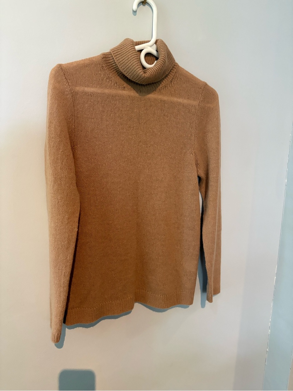 Bruno Manetti 100% Cashmere Turtleneck - Camel/Tan